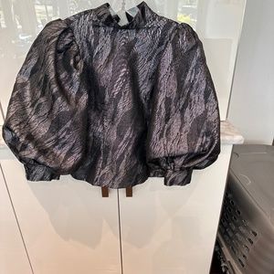 Ganni cocktail top